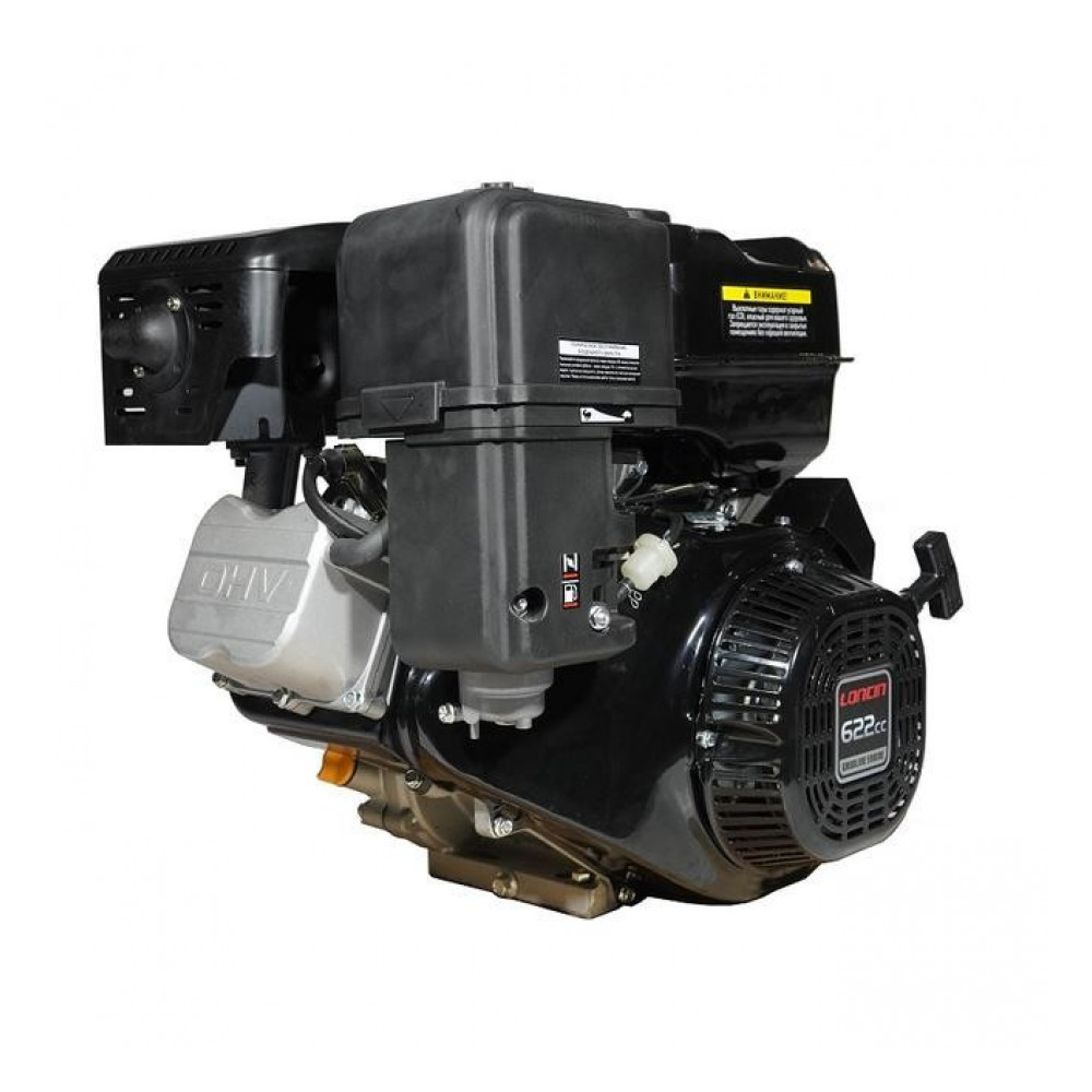 Бензиновый двигатель Loncin LC196FD (D type), вал 25 мм, катушка 20 А Бензиновый двигатель Loncin LC196FD (D type), вал 25 мм, катушка 20 А