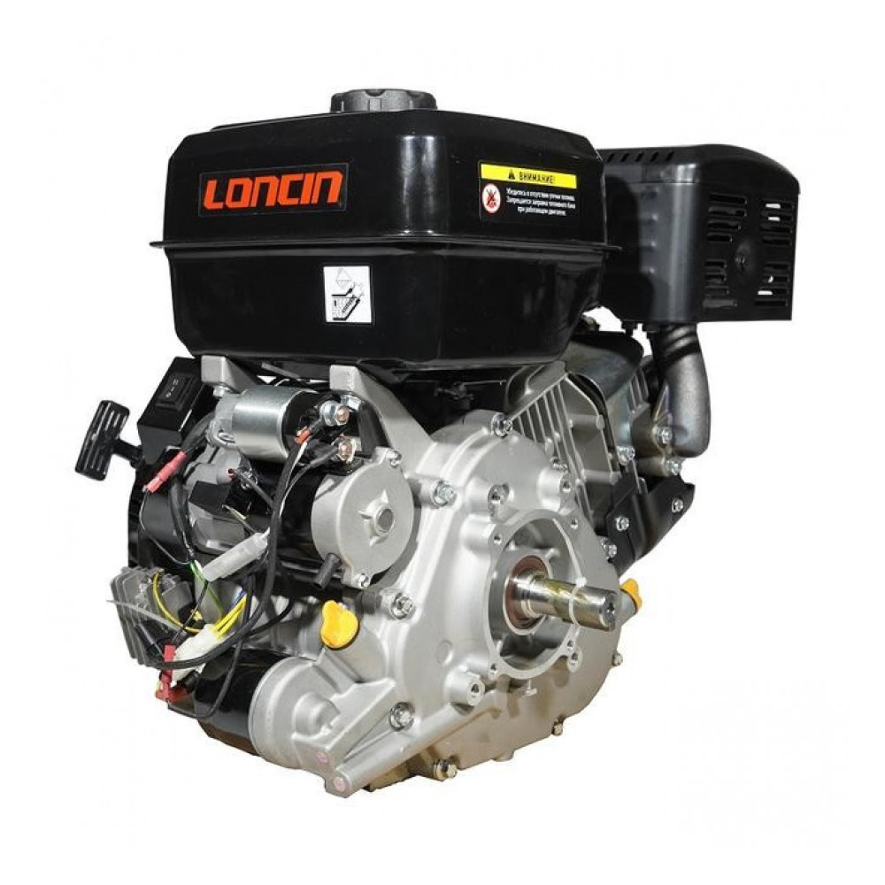 Бензиновый двигатель Loncin LC196FD (D type), вал 25 мм, катушка 20 А Бензиновый двигатель Loncin LC196FD (D type), вал 25 мм, катушка 20 А