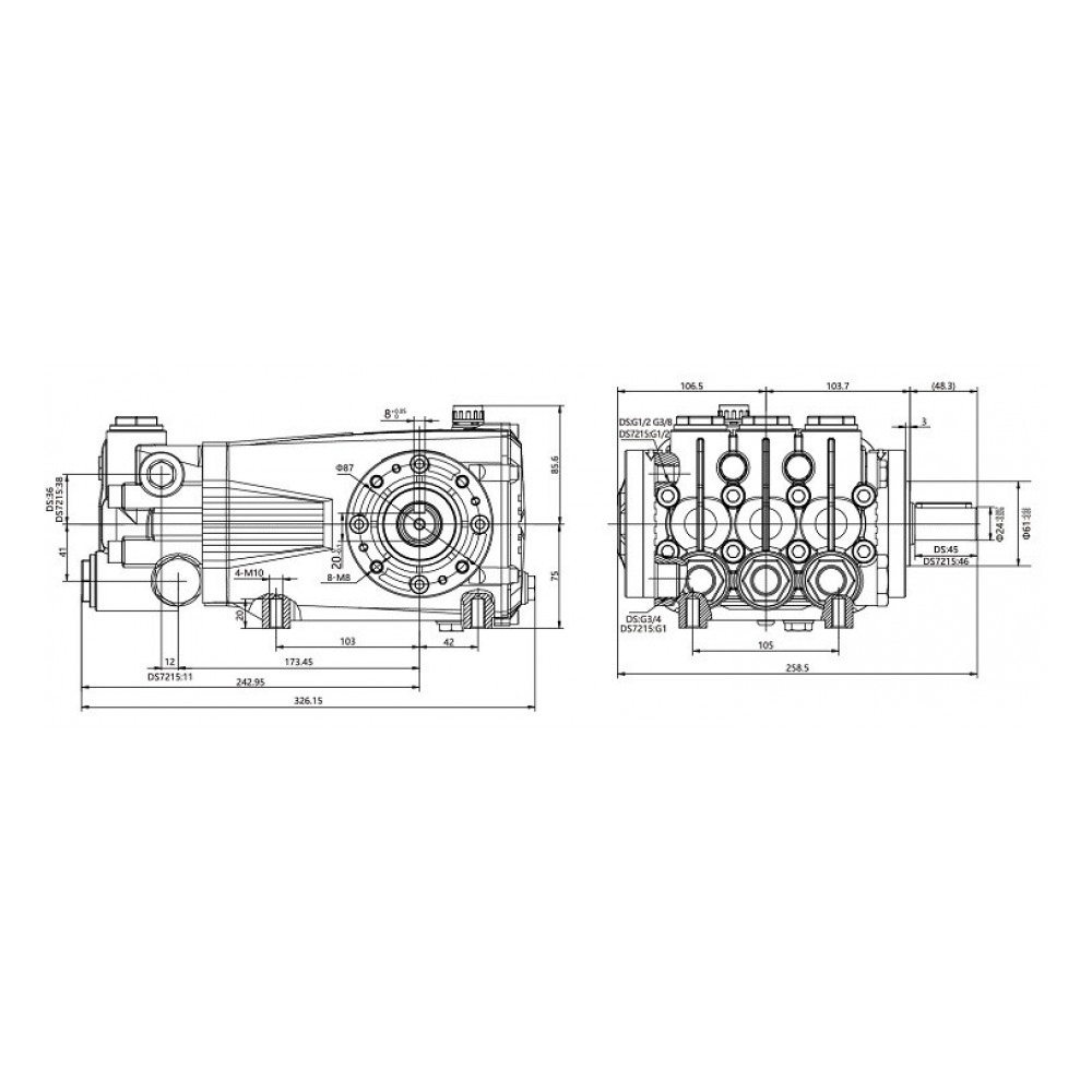 Насос TOR DS-4020 Насос TOR DS-4020