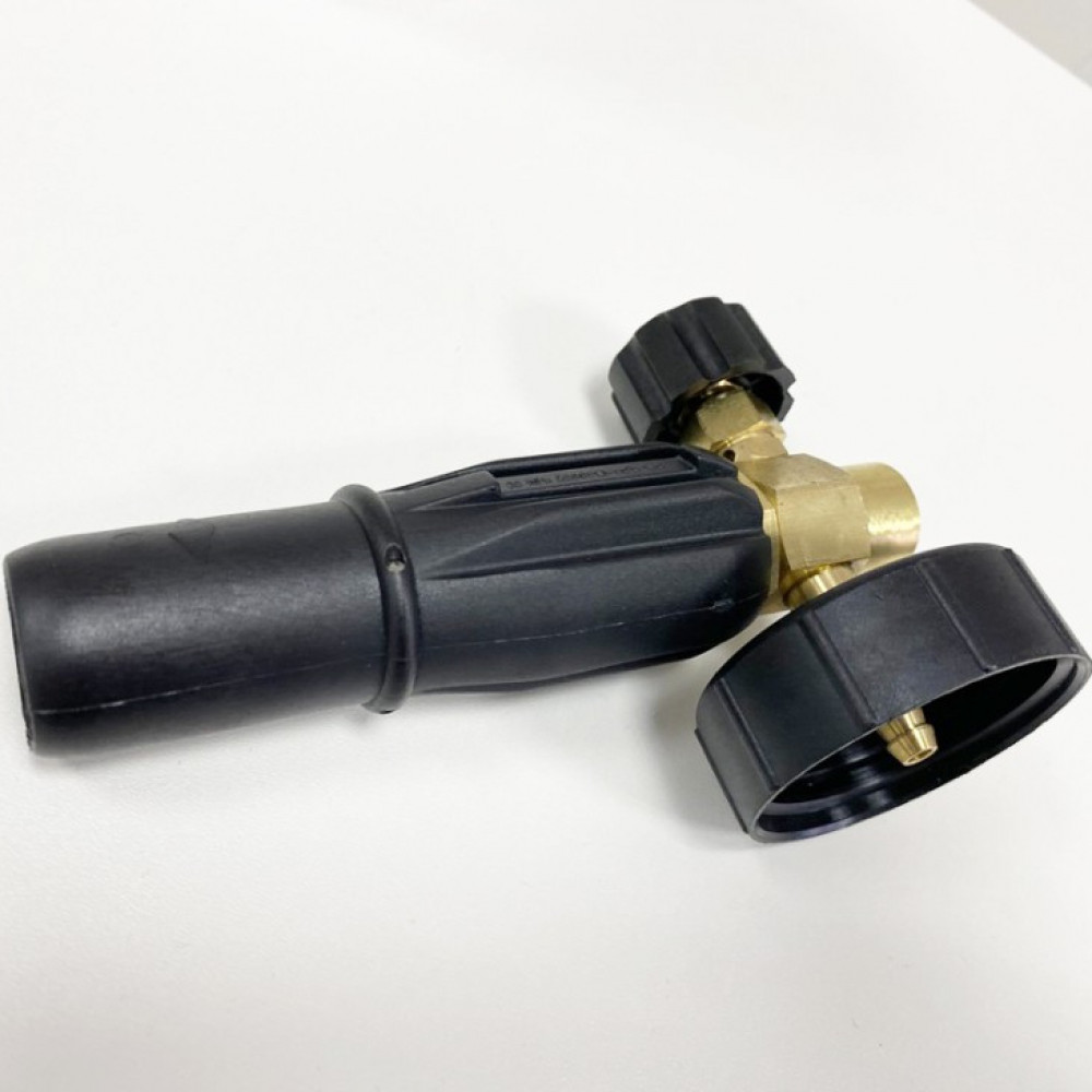 Пенная насадка с большим пластиковым бачком, внешняя резьба M22×1,5 Пенная насадка с большим пластиковым бачком, внешняя резьба M22×1,5