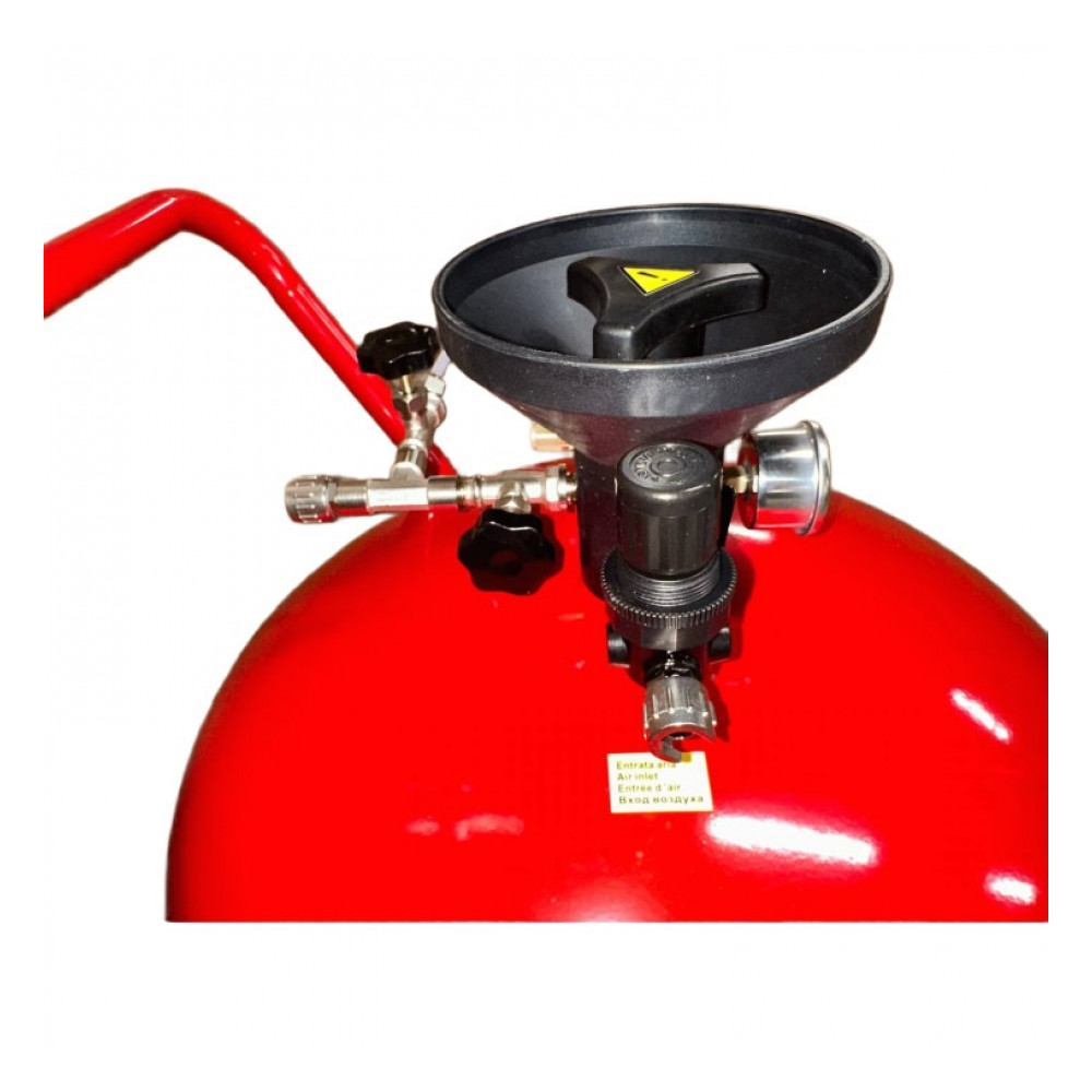 Пеногенератор TOR M-SCO/150C, 150 л, металлический красный, 8 бар