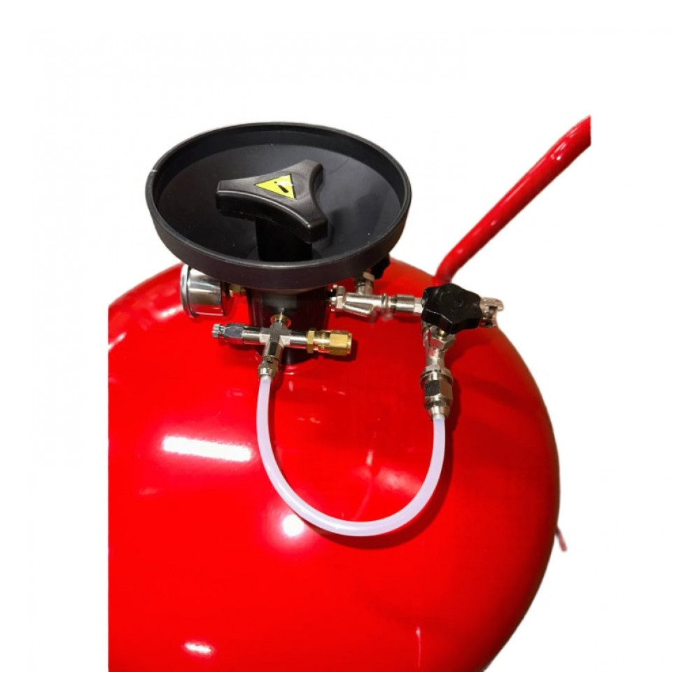 Пеногенератор TOR M-SCO/150C, 150 л, металлический красный, 8 бар