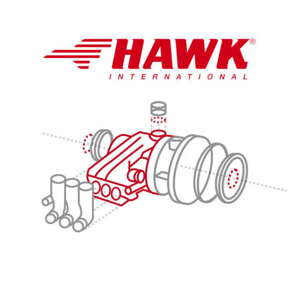 Понижающий редуктор для насосов Hawk