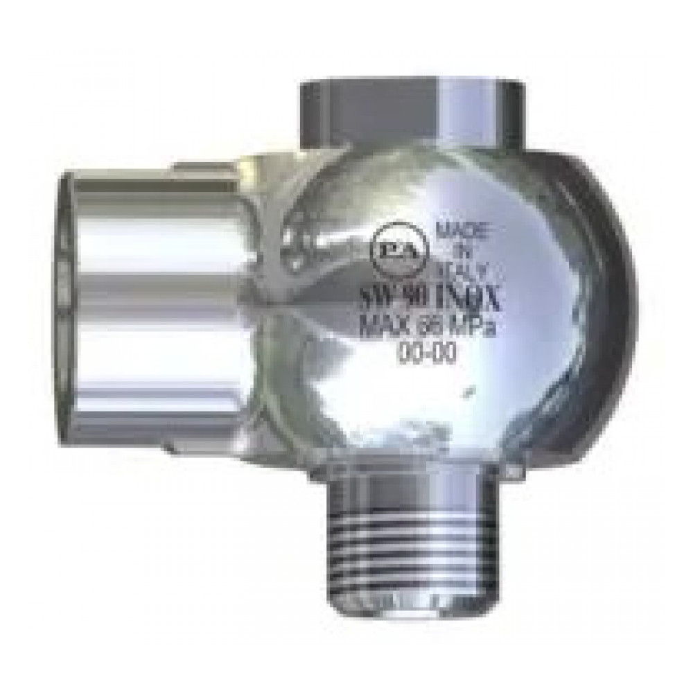 Поворотное устройство угловое 90° PA 26.1330.00, нерж. сталь, 1/2