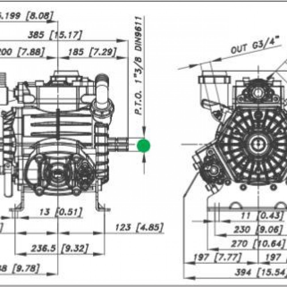 Мембранный насос Bertolini PBO*1 1100 VD Мембранный насос Bertolini PBO*1 1100 VD