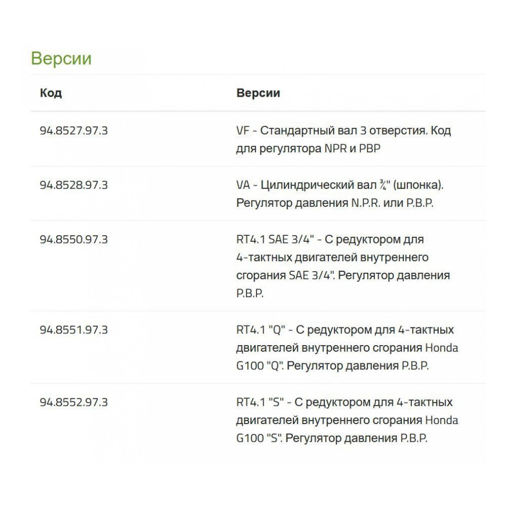 Мембранный насос Bertolini POLY 2020 TRF (c N.P.R 20), 22 л/мин, 20 бар Мембранный насос Bertolini POLY 2020 TRF (c N.P.R 20), 22 л/мин, 20 бар