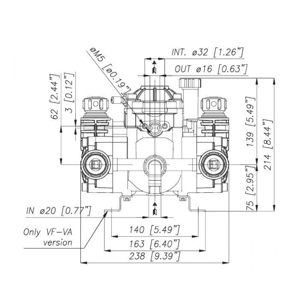 Мембранный насос Bertolini POLY 2020 TRF (c N.P.R 20), 22 л/мин, 20 бар Мембранный насос Bertolini POLY 2020 TRF (c N.P.R 20), 22 л/мин, 20 бар