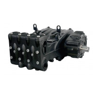 Насос плунжерный Pratissoli MX 50 с редуктором, 329 л/мин, 170 бар, 1500 об/мин