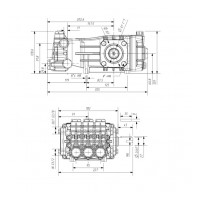 Насос высокого давления Titan FBN2135R, 21 л/мин, 350 бар Насос высокого давления Titan FBN2135R, 21 л/мин, 350 бар