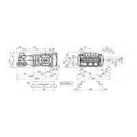 Насос высокого давления Udor BKC 21/25 S, 21 л/мин, 250 бар