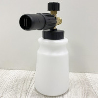 Пенная насадка с большим пластиковым бачком, внешняя резьба M22×1,5 Пенная насадка с большим пластиковым бачком, внешняя резьба M22×1,5