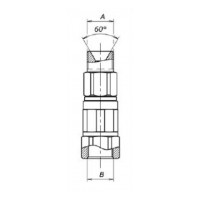 Поворотное соединение Mecline G3/8 Поворотное соединение Mecline G3/8