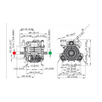 Мембранный насос Bertolini PBO*1 1250 VD, 120 л/мин, 50 бар Мембранный насос Bertolini PBO*1 1250 VD, 120 л/мин, 50 бар