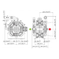Мембранный насос Bertolini POLY 2180 VD, 165 л/мин, 15 бар Мембранный насос Bertolini POLY 2180 VD, 165 л/мин, 15 бар