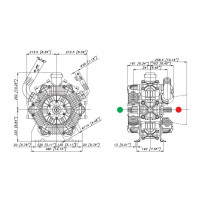 Мембранный насос Bertolini POLY 2260 VD, 260 л/мин, 15 бар Мембранный насос Bertolini POLY 2260 VD, 260 л/мин, 15 бар