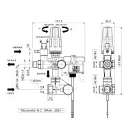 Регулятор Interpump SETMATIC total stop Регулятор Interpump SETMATIC total stop