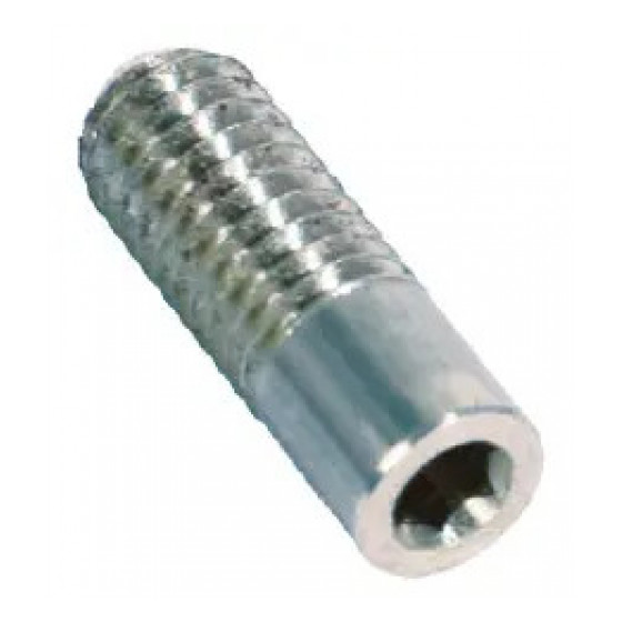 Форсунка 00020 Mecline, резьба M4 наруж., нержавеющая сталь