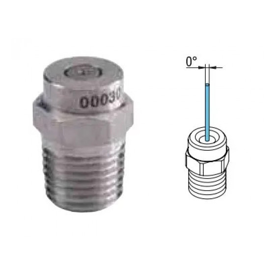 Форсунка 00040 Mecline, резьба 1/4 наруж., 350 бар