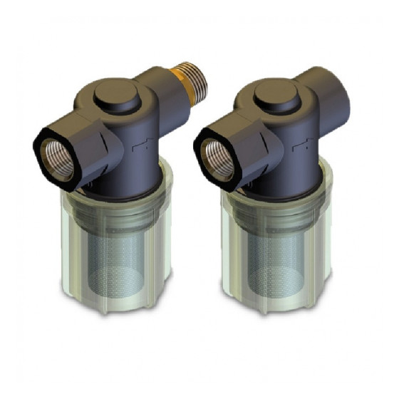 Фильтр для воды PA F5 L, 1/2" внутр. – 1/2" внутр., 100 ячеек, 30 л/мин