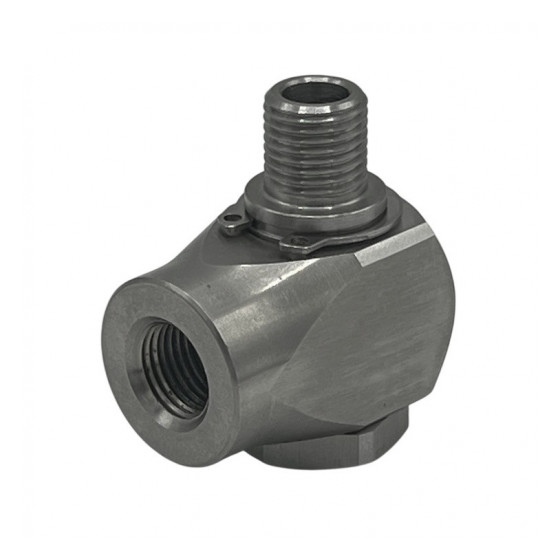 Муфта поворотная для консоли 400 бар, 90 °С, 3/8" внутр. – 3/8" наруж. (аналог PA 26.1300.40, R+M 200320500)