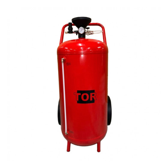 Пеногенератор TOR M-SCO/100C, 100 л, металлический красный, 8 бар