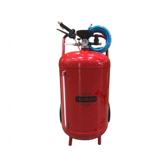Пеногенератор Velargos M-SCO/80CNB, 80 л, металлический красный, 8 бар