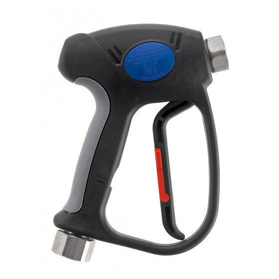 Пистолет высокого давления Mecline ML210 с вращающимся входом 3/4" внутр., выход 1/2" внутр., 220 бар