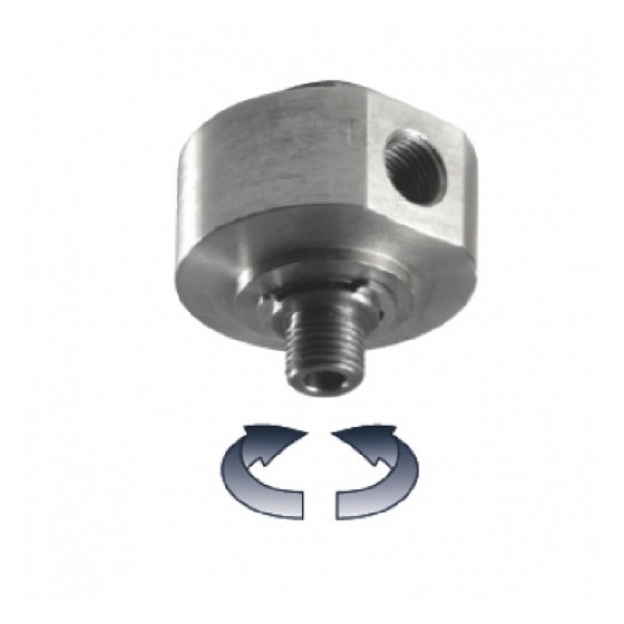 Поворотное соединение Mecline 90°, 1/4" наруж. – 3/8" внутр.