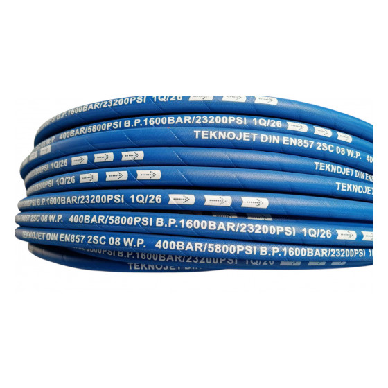 Рукав высокого давления TEKNOJET 2SC 5/16" DN08, 400 бар, синий
