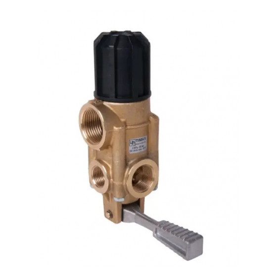 Регулятор потока Interpump, 60 бар, 200 л/мин, вход 1/2", выход 3/4", байпас 1"